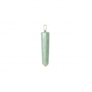 Colgante Punta Facetada Amazonita 3.5cm